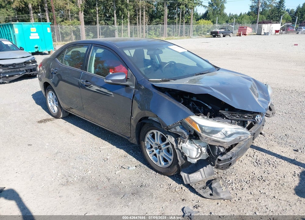 2015 TOYOTA COROLLA S PREMIUM VIN: 2T1BURHE2FC380846