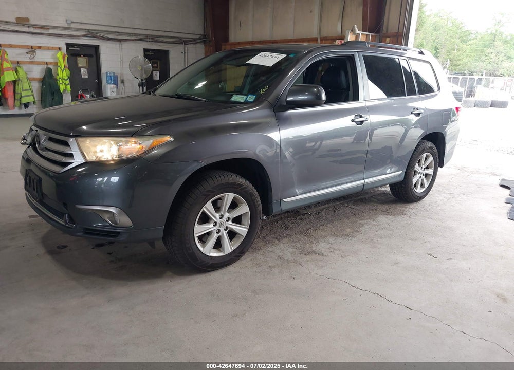 2012 TOYOTA HIGHLANDER VIN: 5TDBK3EH2CS166217