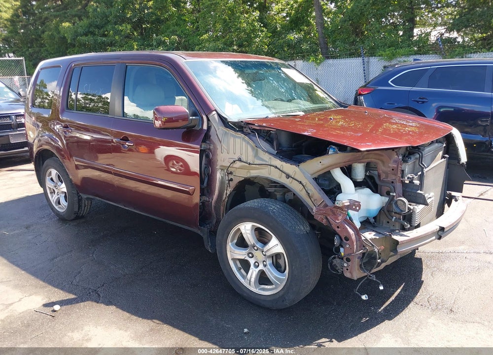 2014 HONDA PILOT EX-L VIN: 5FNYF4H53EB044169