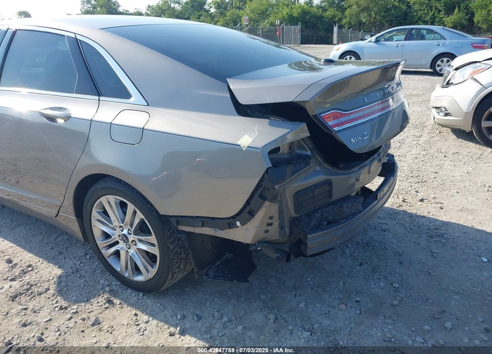 2016 LINCOLN MKZ VIN: 3LN6L2G96GR601677