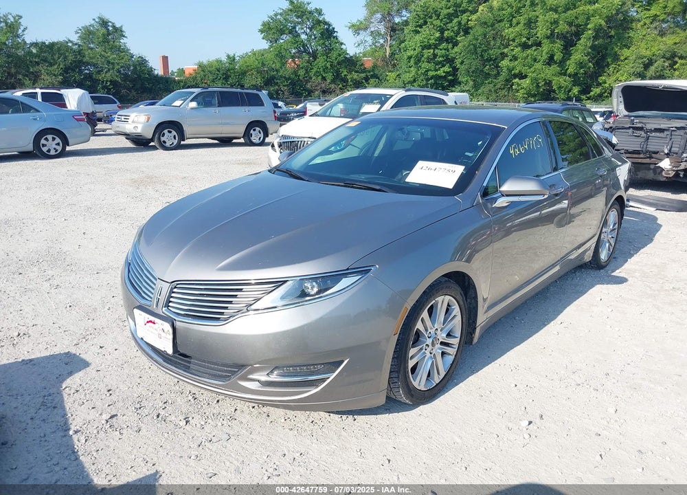2016 LINCOLN MKZ VIN: 3LN6L2G96GR601677