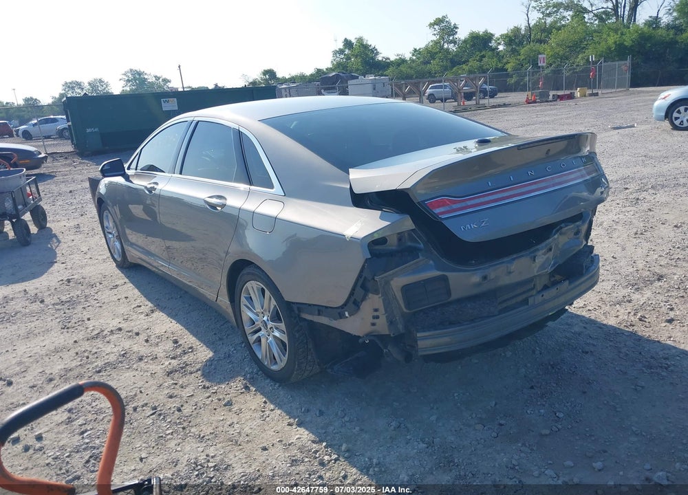 2016 LINCOLN MKZ VIN: 3LN6L2G96GR601677