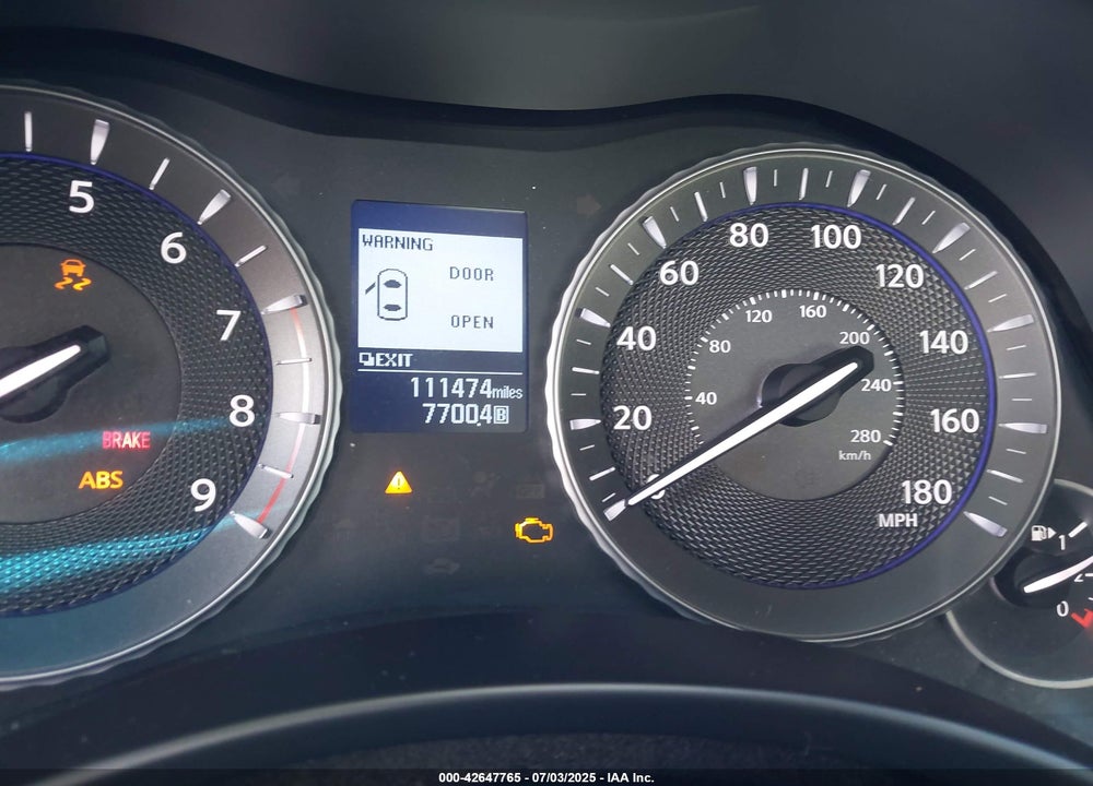 2016 INFINITI Q70H VIN: JN1EY1AP9GM470064