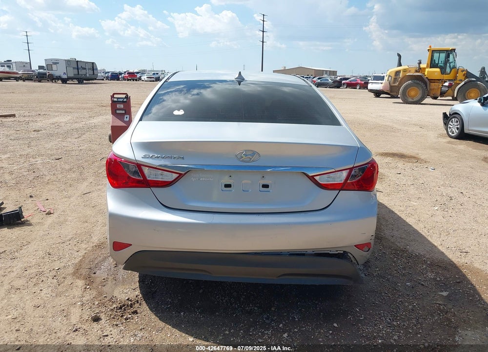 2014 HYUNDAI SONATA GLS VIN: 5NPEB4AC8EH855023