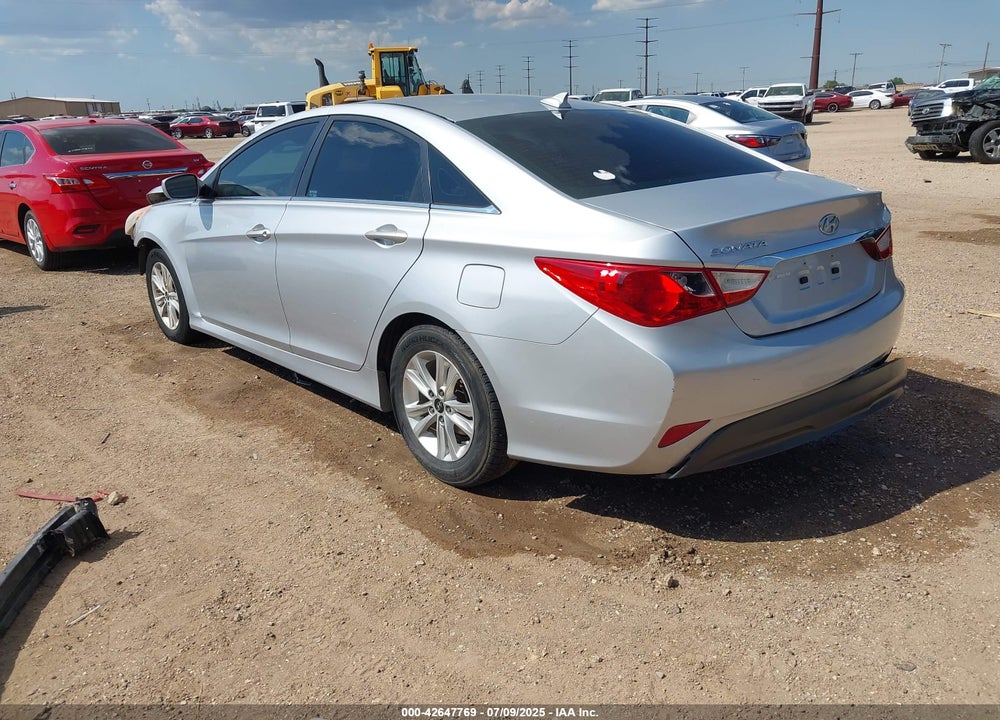 2014 HYUNDAI SONATA GLS VIN: 5NPEB4AC8EH855023