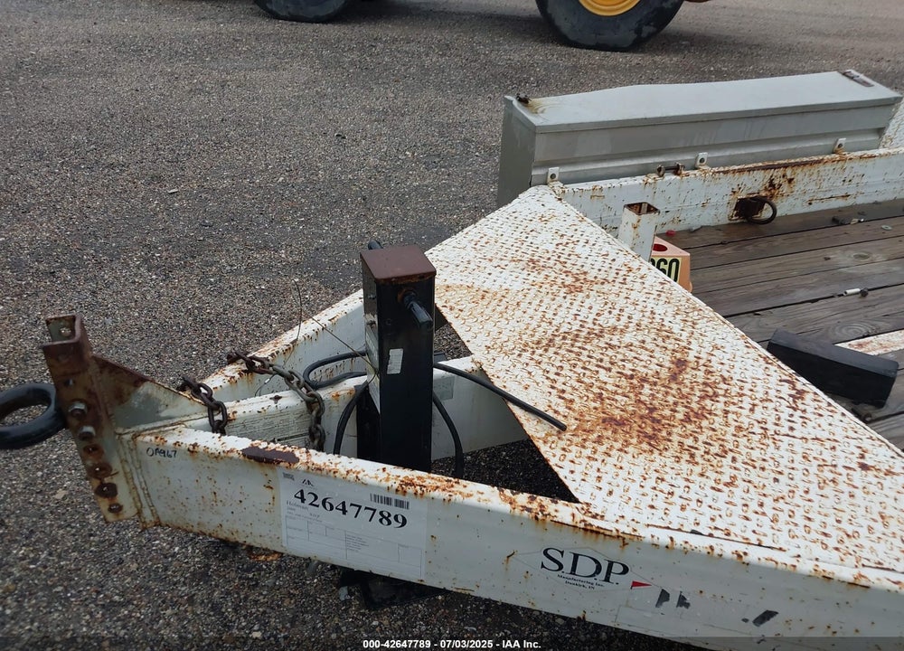 2009 TRAILER SDP VIN: 1S9LT212791313626