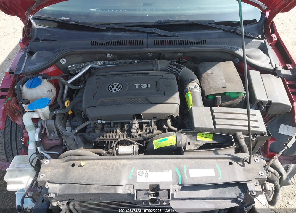 2017 VOLKSWAGEN JETTA VIN: 3VWL17AJ6HM296934