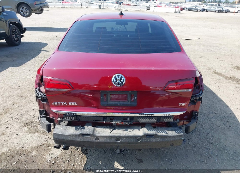 2017 VOLKSWAGEN JETTA VIN: 3VWL17AJ6HM296934