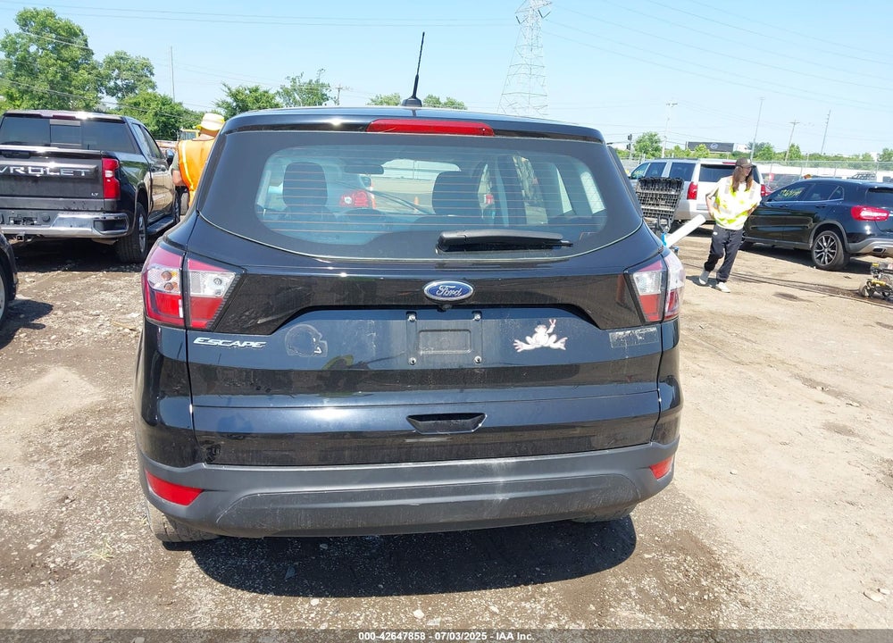 2018 FORD ESCAPE S VIN: 1FMCU0F77JUC77935