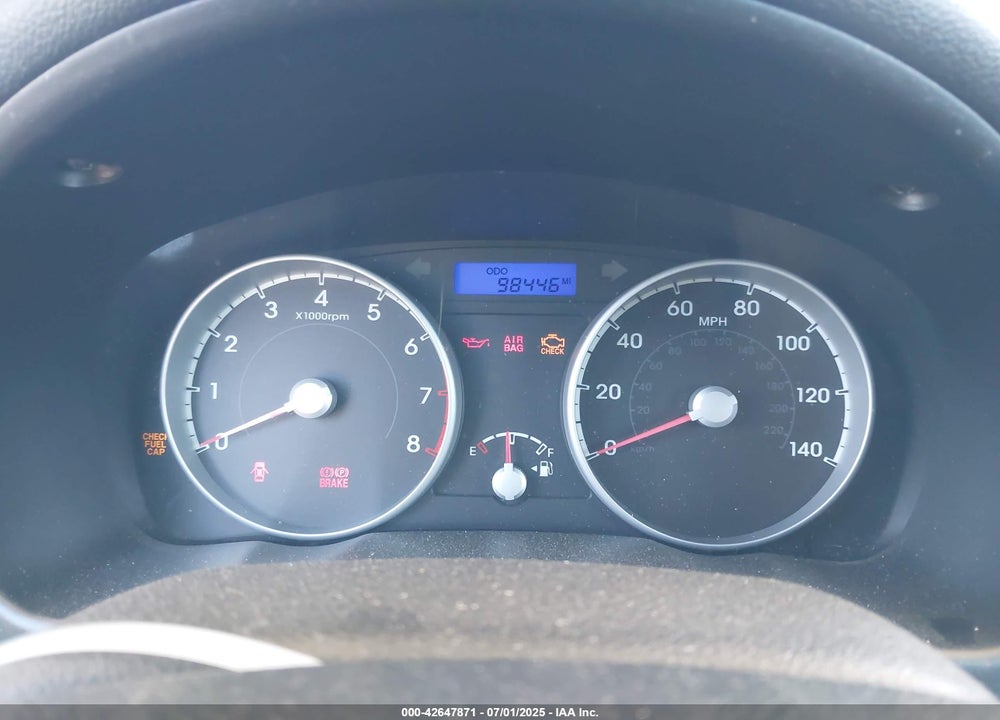 2010 HYUNDAI ACCENT VIN: KMHCM3AC5AU150929