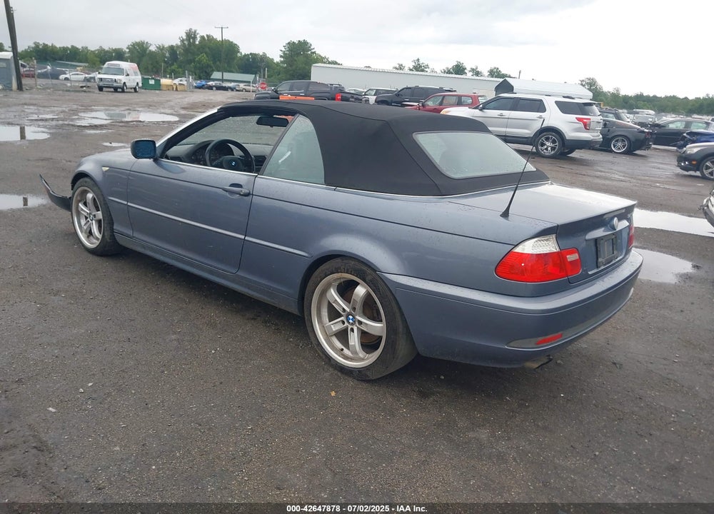 2005 BMW 325CI VIN: WBABW33475PL34822
