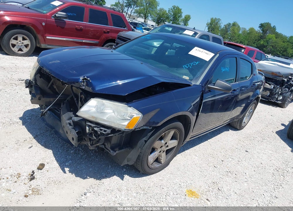 2014 DODGE AVENGER VIN: 1C3CDZAB6EN108501