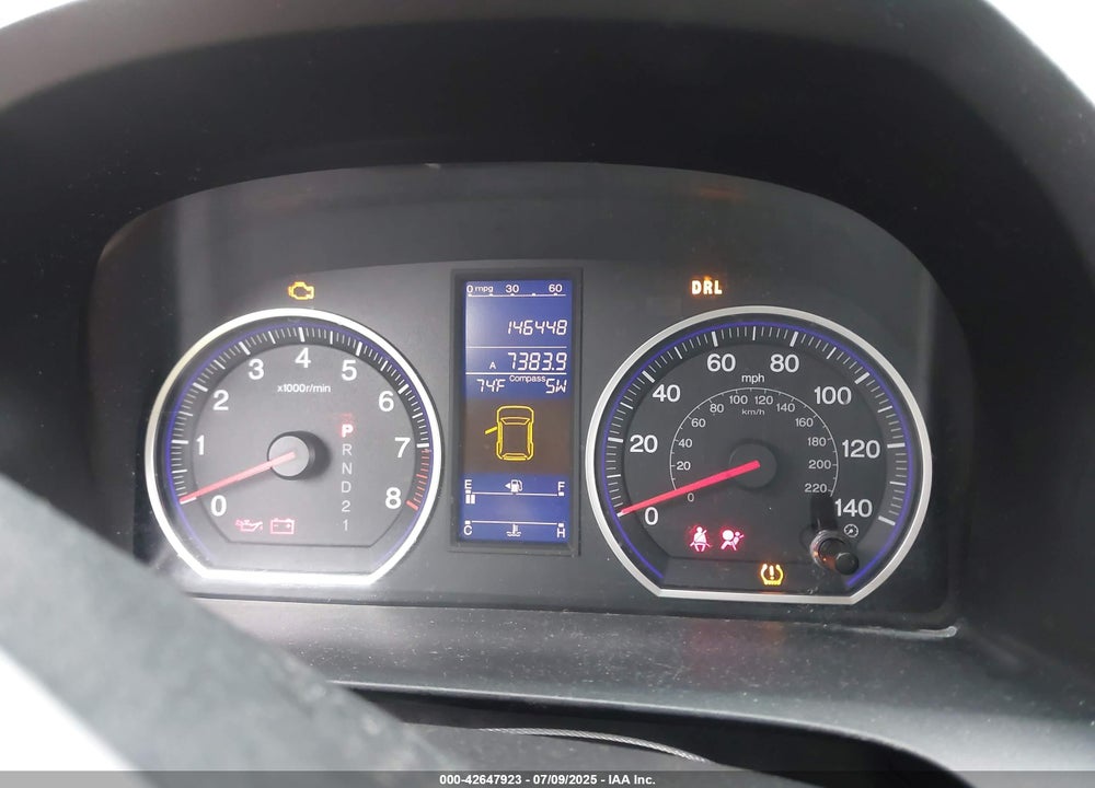 2011 HONDA CR-V EX-L VIN: 5J6RE4H75BL118848