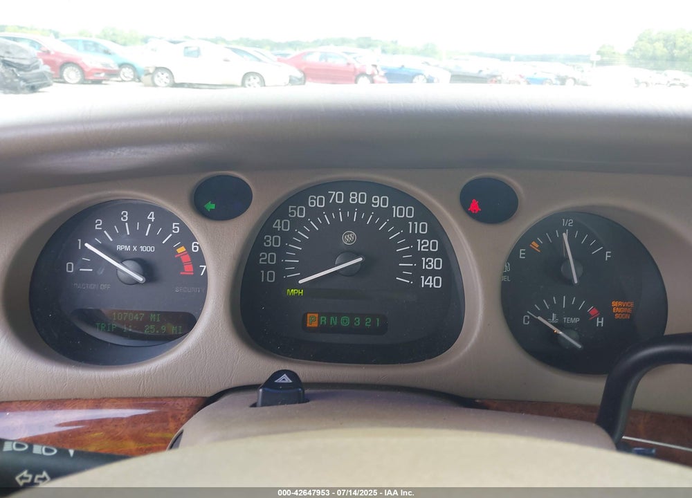 2002 BUICK LESABRE LIMITED VIN: 1G4HR54K32U288265
