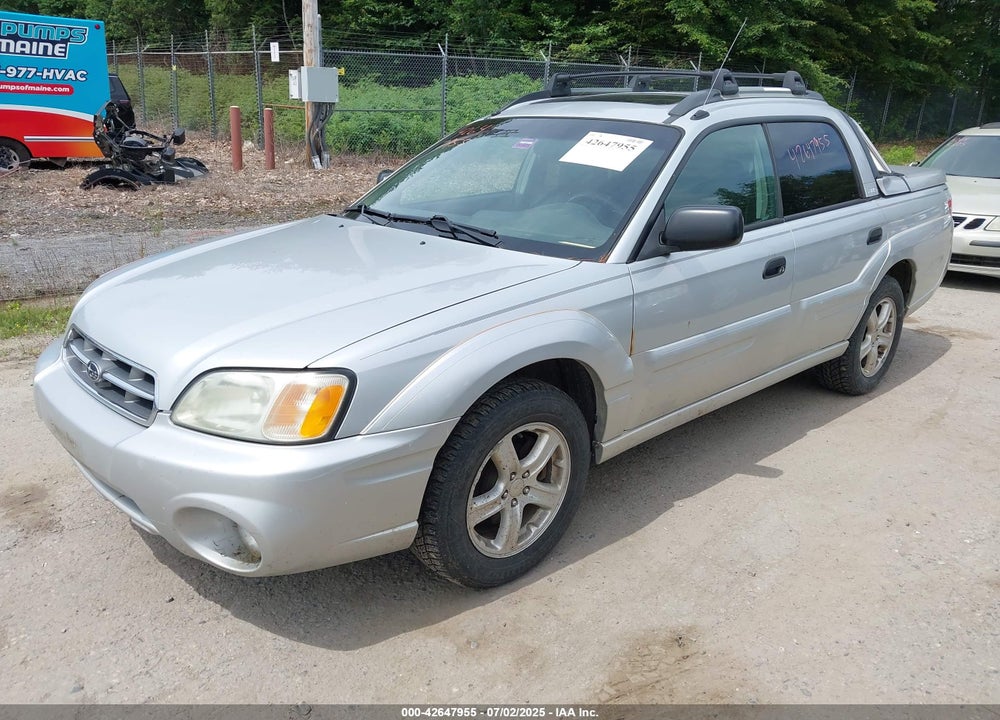 2006 SUBARU BAJA VIN: 4S4BT62C967100846