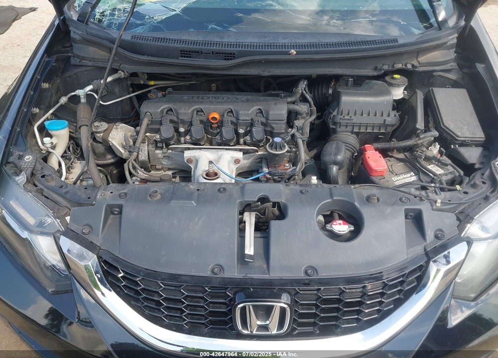 2013 HONDA CIVIC VIN: 19XFB2F88DE053488