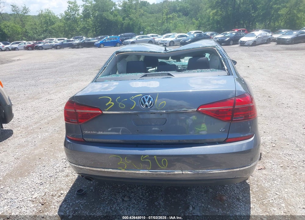 2016 VOLKSWAGEN PASSAT VIN: 1VWBT7A39GC043856