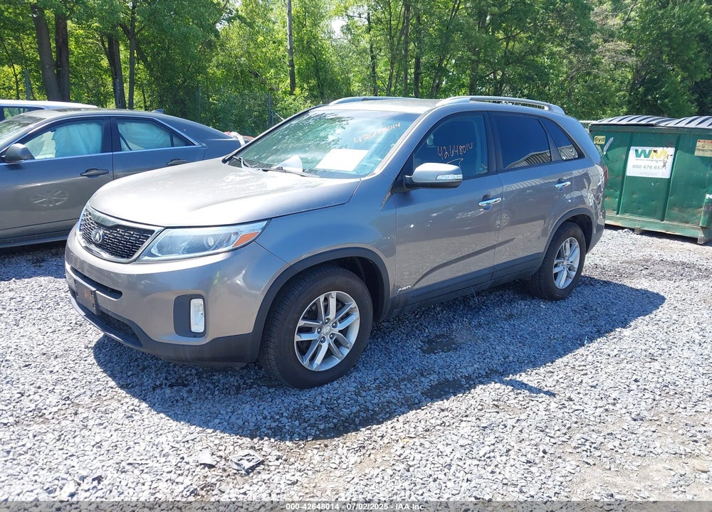 2015 KIA SORENTO VIN: 5XYKTCA67FG585974