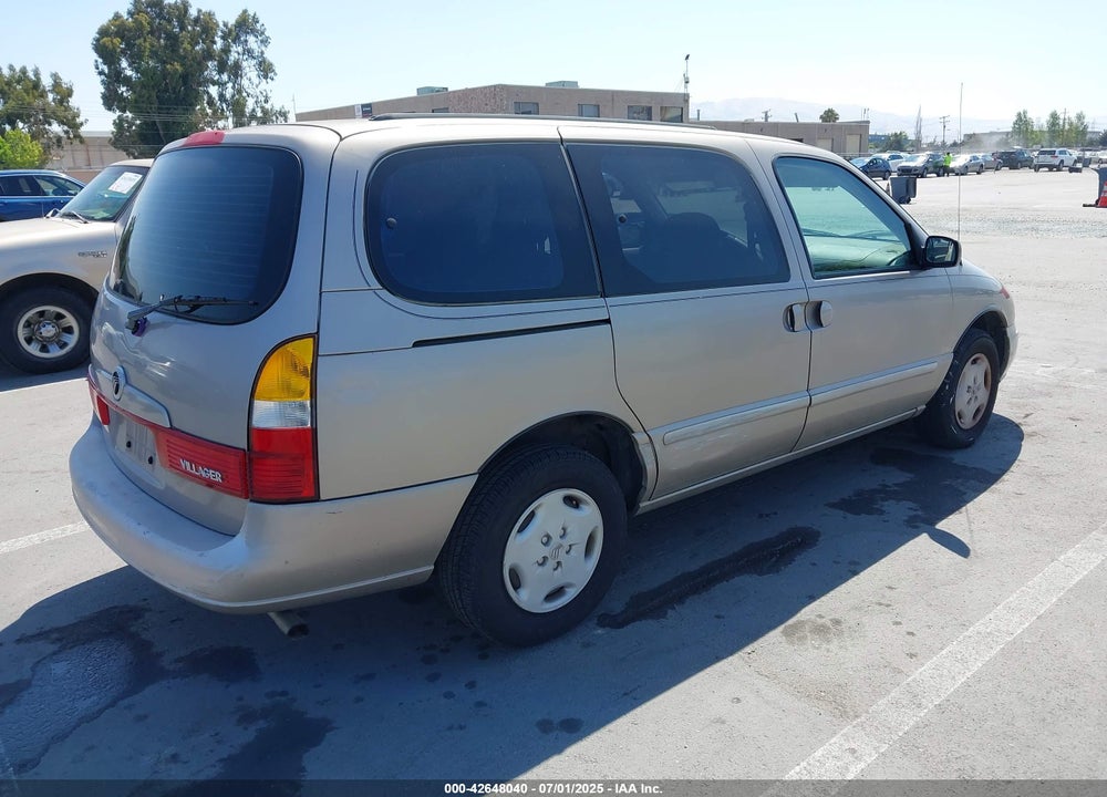 2002 MERCURY VILLAGER VIN: 4M2ZV11T12DJ15249