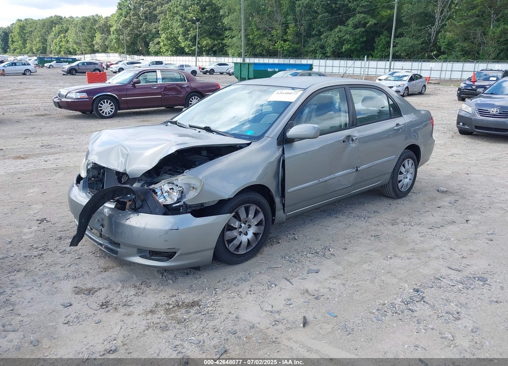 2003 TOYOTA COROLLA LE VIN: 1NXBR32E53Z007480
