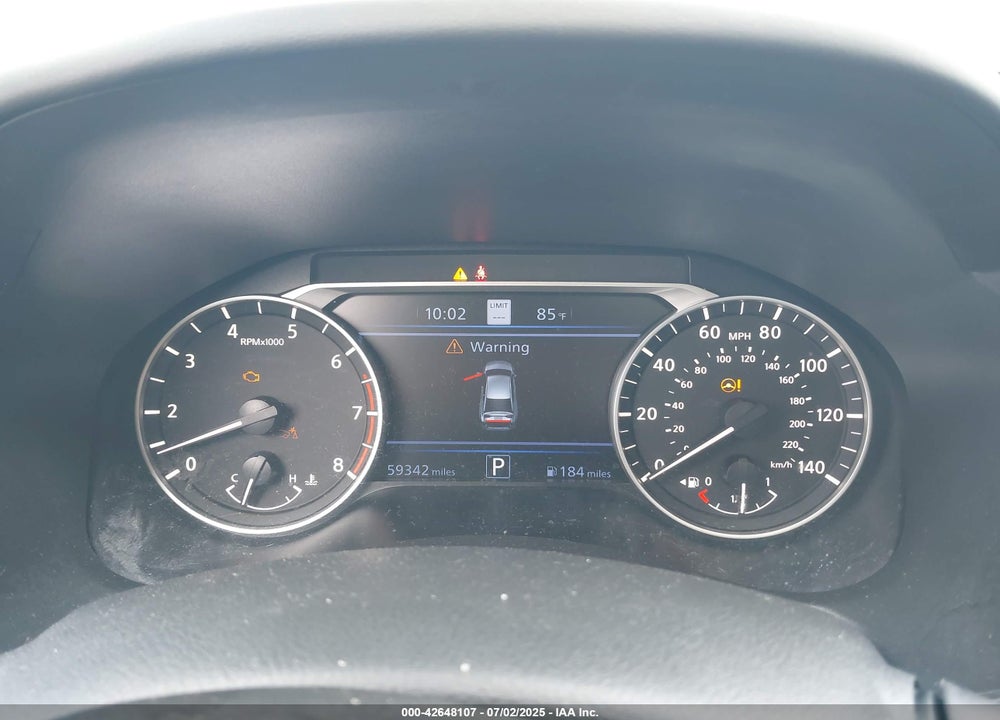 2019 NISSAN ALTIMA VIN: 1N4BL4EV2KC240721
