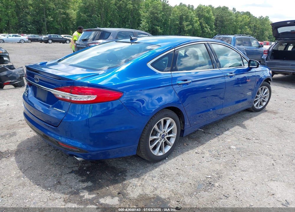 2017 FORD FUSION ENERGI VIN: 3FA6P0SU0HR147152