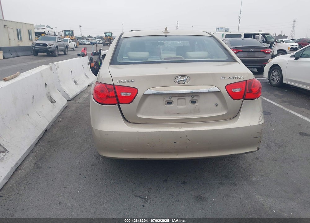 2010 HYUNDAI ELANTRA GLS VIN: KMHDU4AD2AU048166