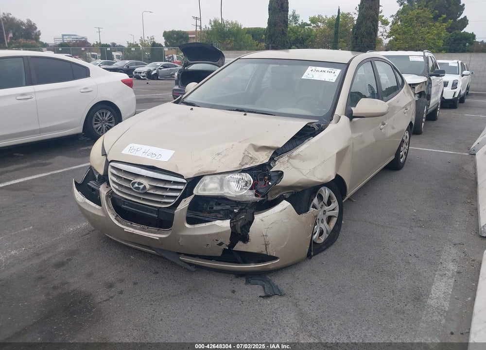 2010 HYUNDAI ELANTRA GLS VIN: KMHDU4AD2AU048166
