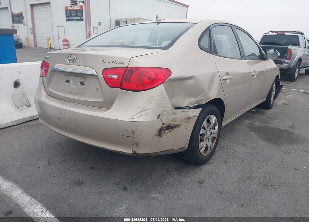 2010 HYUNDAI ELANTRA GLS VIN: KMHDU4AD2AU048166