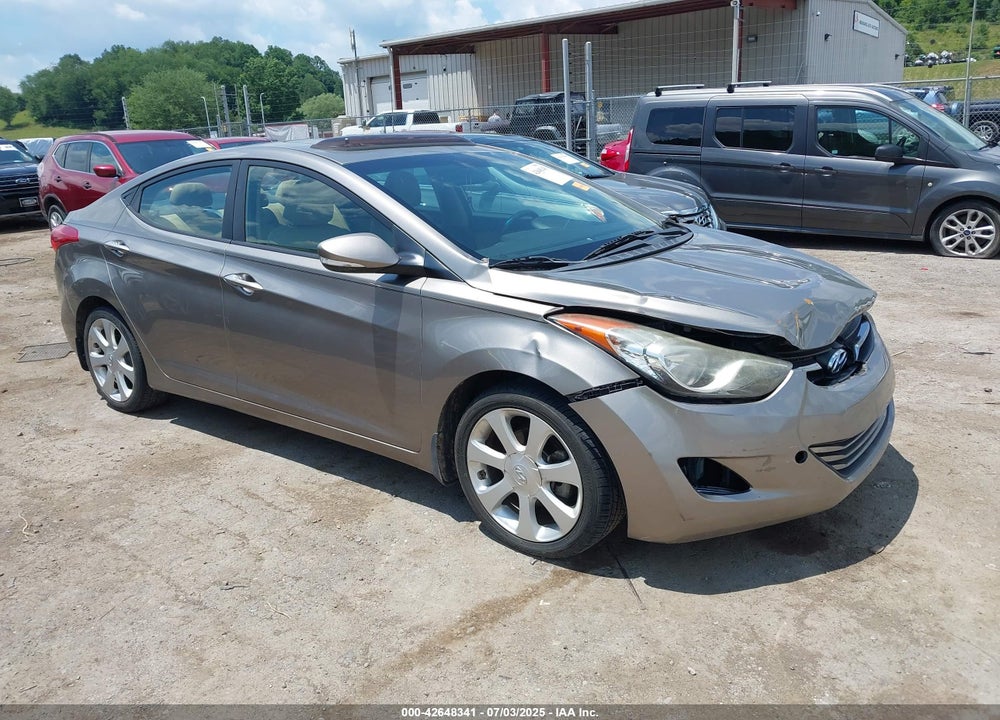 2013 HYUNDAI ELANTRA GLS VIN: 5NPDH4AE2DH267094