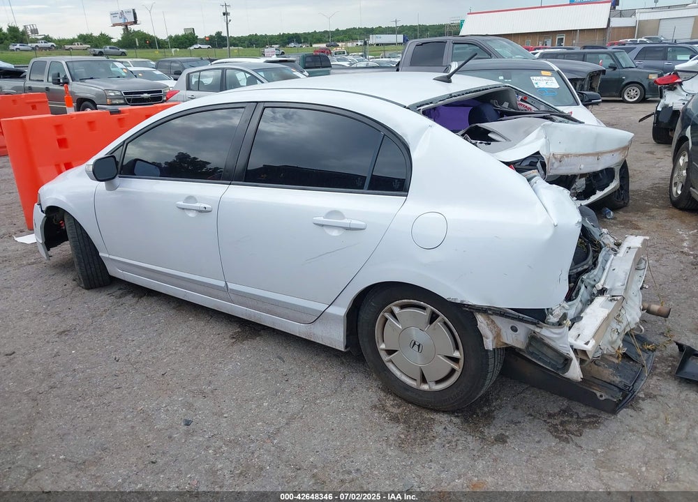 2009 HONDA CIVIC HYBRID VIN: JHMFA36249S004487