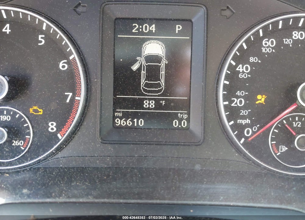 2014 VOLKSWAGEN EOS VIN: WVWBW8AH9EV001104