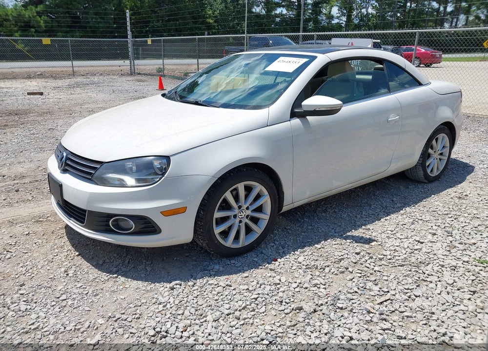 2014 VOLKSWAGEN EOS VIN: WVWBW8AH9EV001104