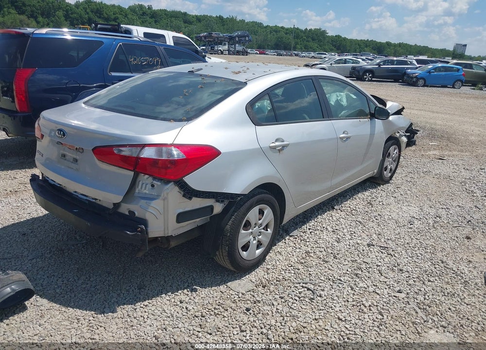 2015 KIA FORTE VIN: KNAFX4A65F5291149