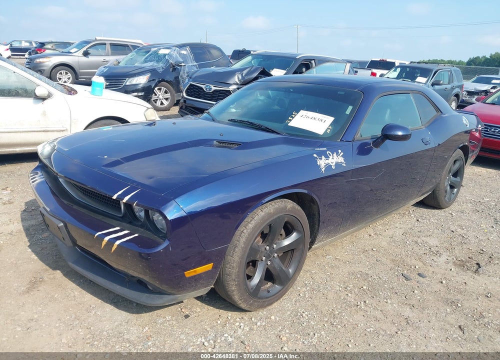 2013 DODGE CHALLENGER VIN: 2C3CDYAG9DH663407