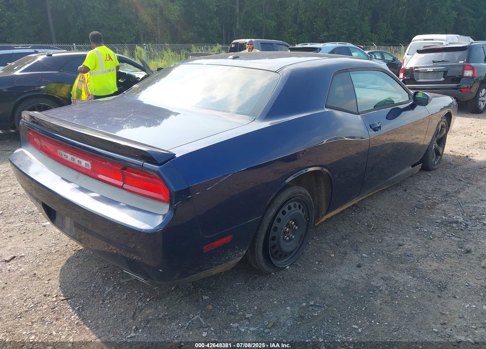 2013 DODGE CHALLENGER VIN: 2C3CDYAG9DH663407