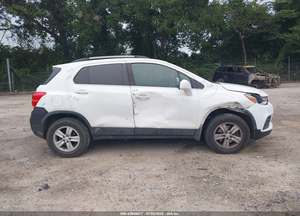 2017 CHEVROLET TRAX VIN: KL7CJPSB2HB076477