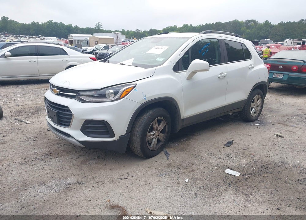 2017 CHEVROLET TRAX VIN: KL7CJPSB2HB076477
