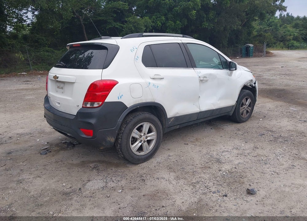 2017 CHEVROLET TRAX VIN: KL7CJPSB2HB076477