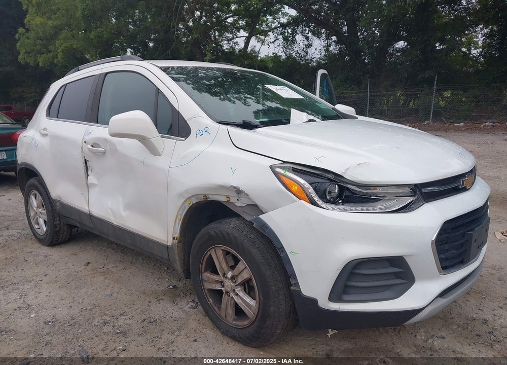2017 CHEVROLET TRAX VIN: KL7CJPSB2HB076477