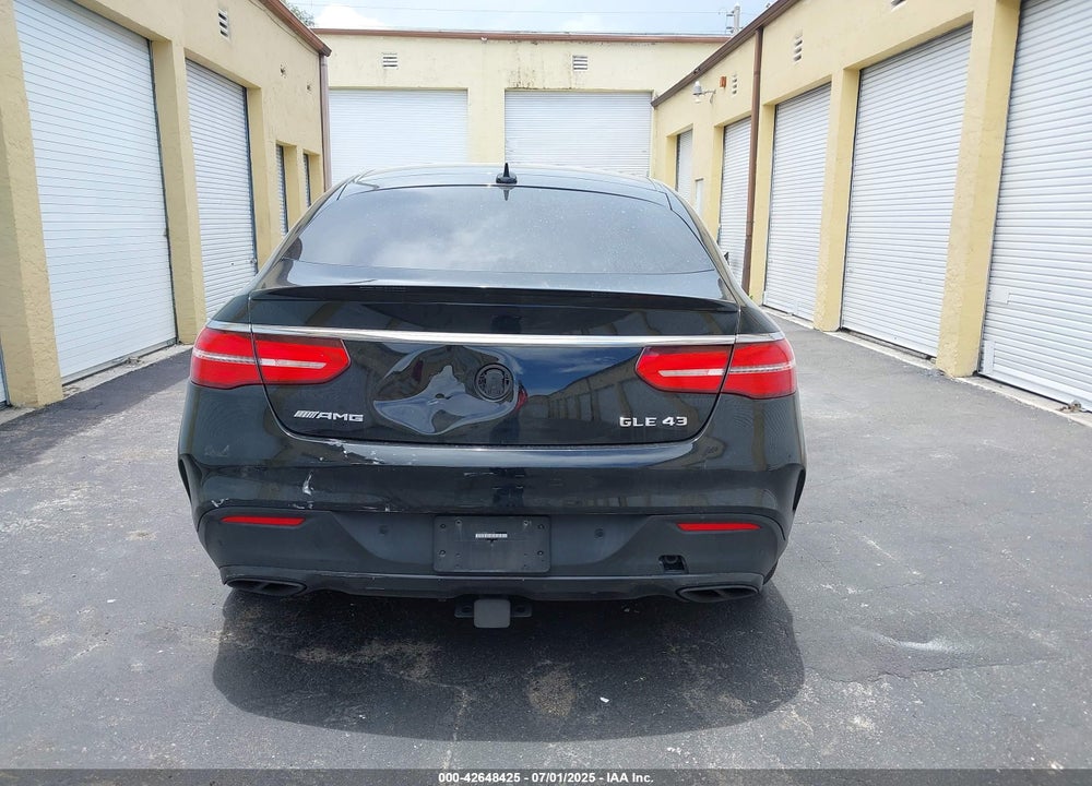 2019 MERCEDES-BENZ AMG GLE 43 COUPE VIN: 4JGED6EB3KA141791