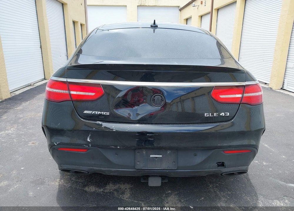 2019 MERCEDES-BENZ AMG GLE 43 COUPE VIN: 4JGED6EB3KA141791