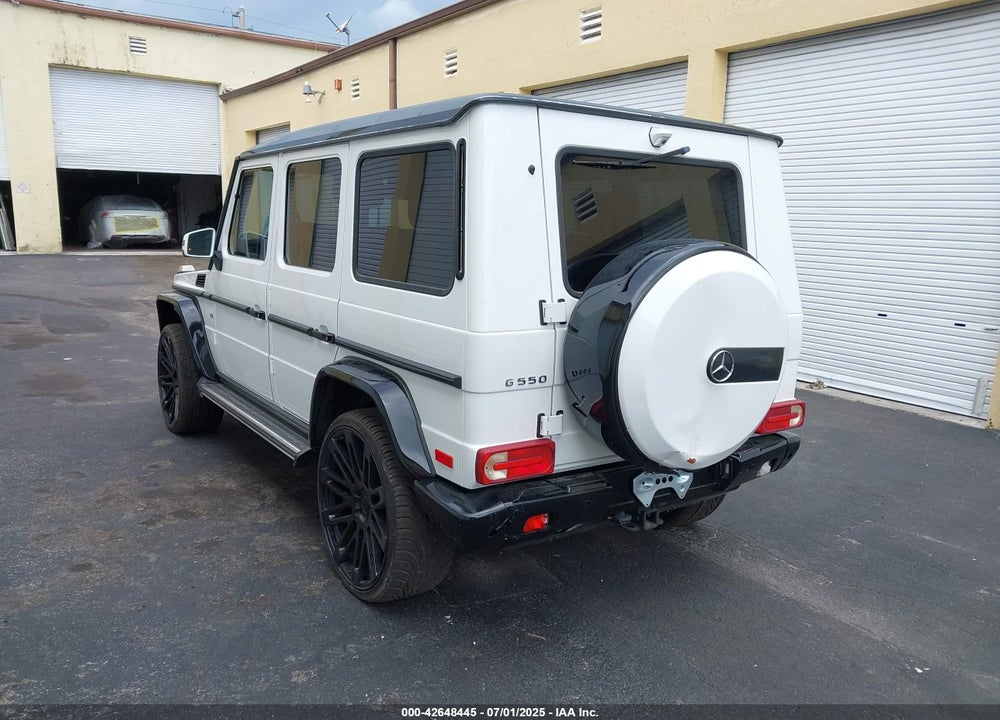 2017 MERCEDES-BENZ G 550 4MATIC VIN: WDCYC3KF5HX280749