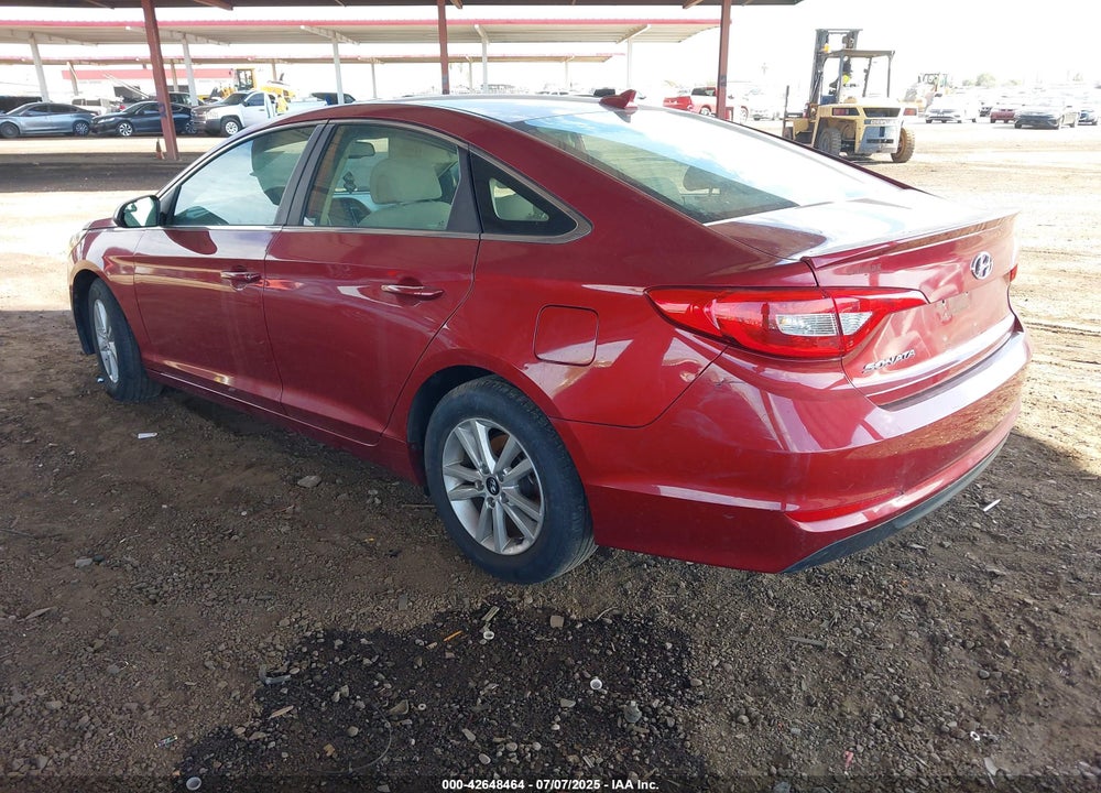 2015 HYUNDAI SONATA SE VIN: 5NPE24AF4FH243980