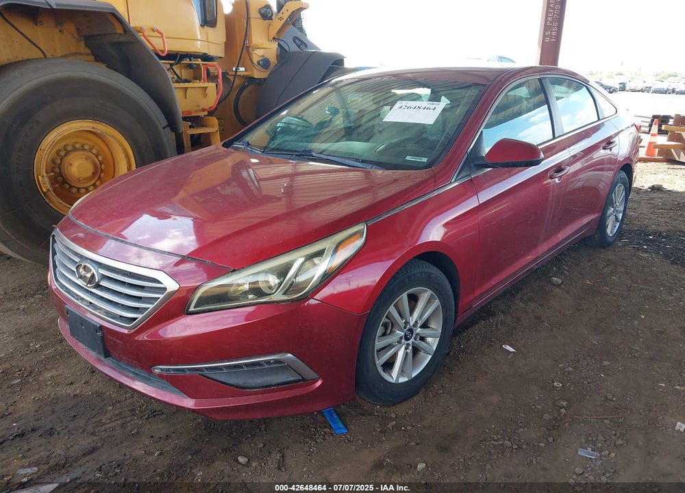 2015 HYUNDAI SONATA SE VIN: 5NPE24AF4FH243980