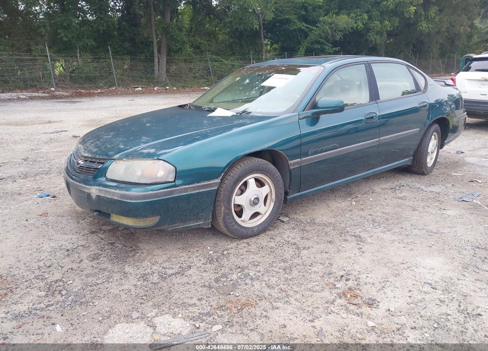 2000 CHEVROLET IMPALA LS VIN: 2G1WH55K0Y9177880