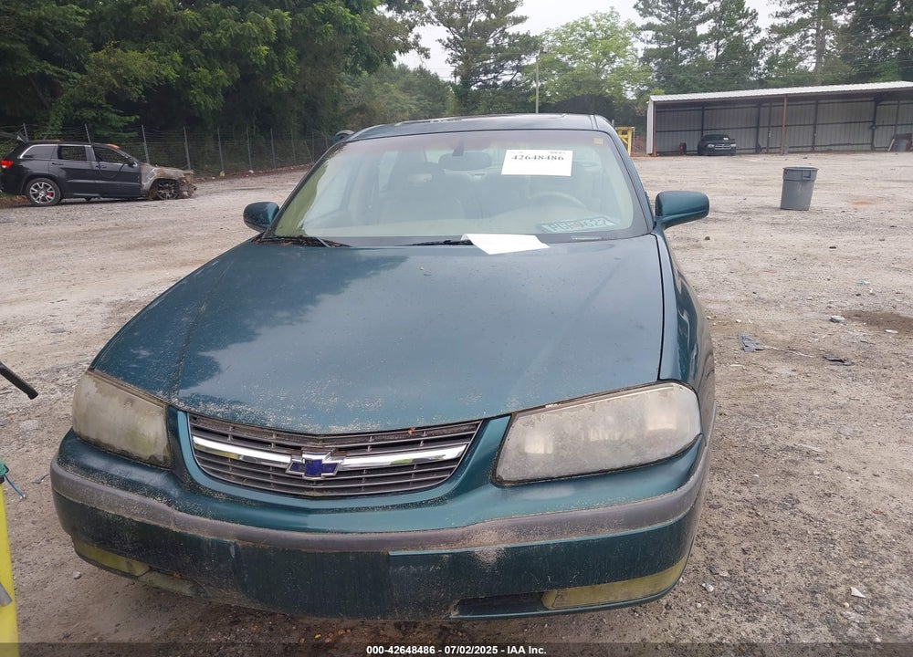 2000 CHEVROLET IMPALA LS VIN: 2G1WH55K0Y9177880