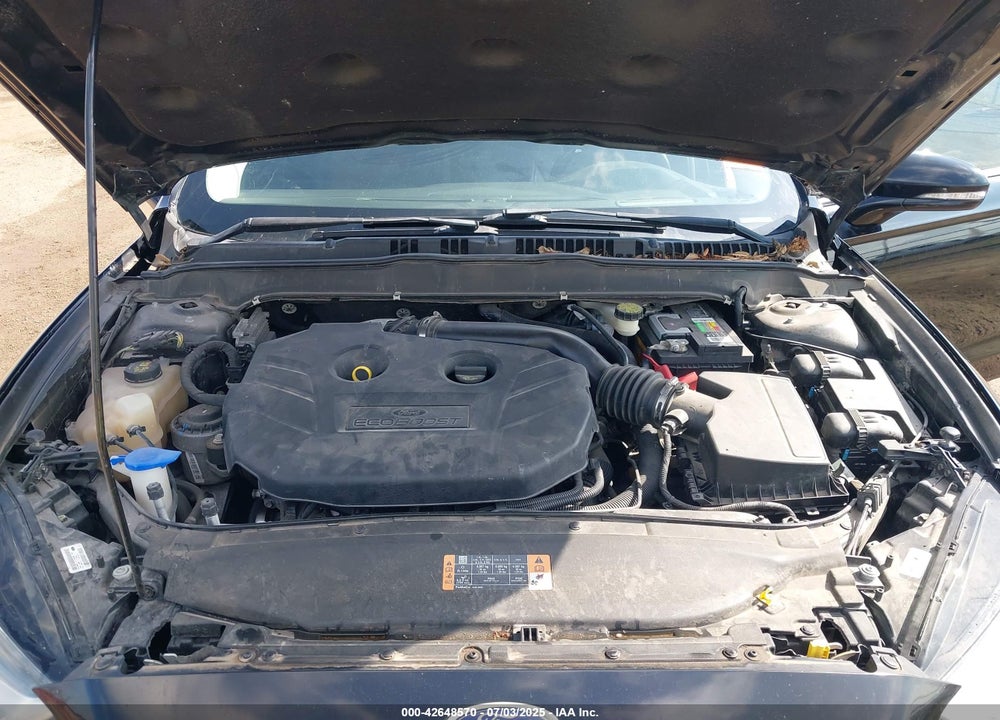 2016 FORD FUSION VIN: 3FA6P0K98GR261121
