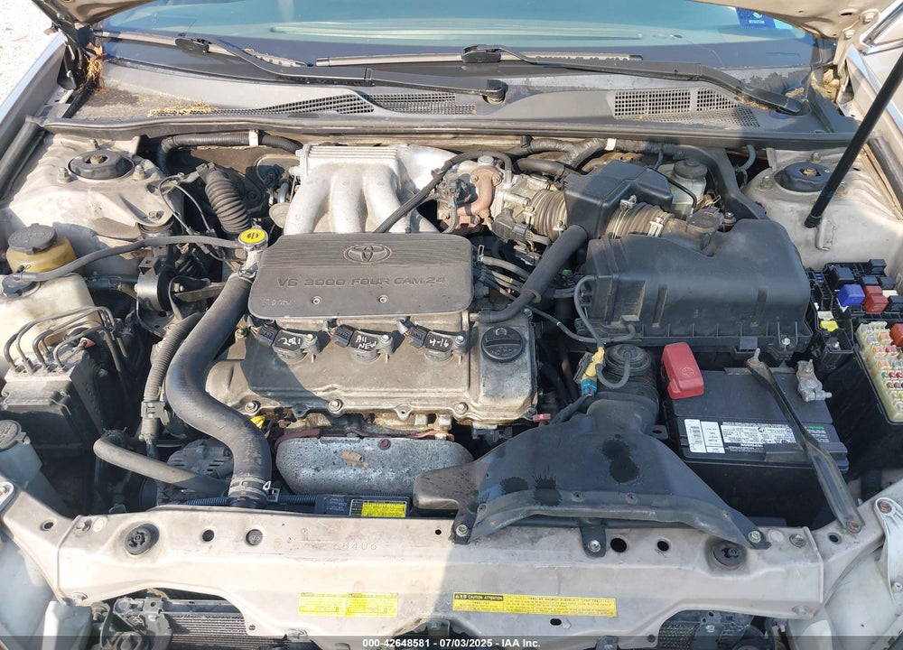 2002 TOYOTA CAMRY XLE V6 VIN: 4T1BF30K32U500574