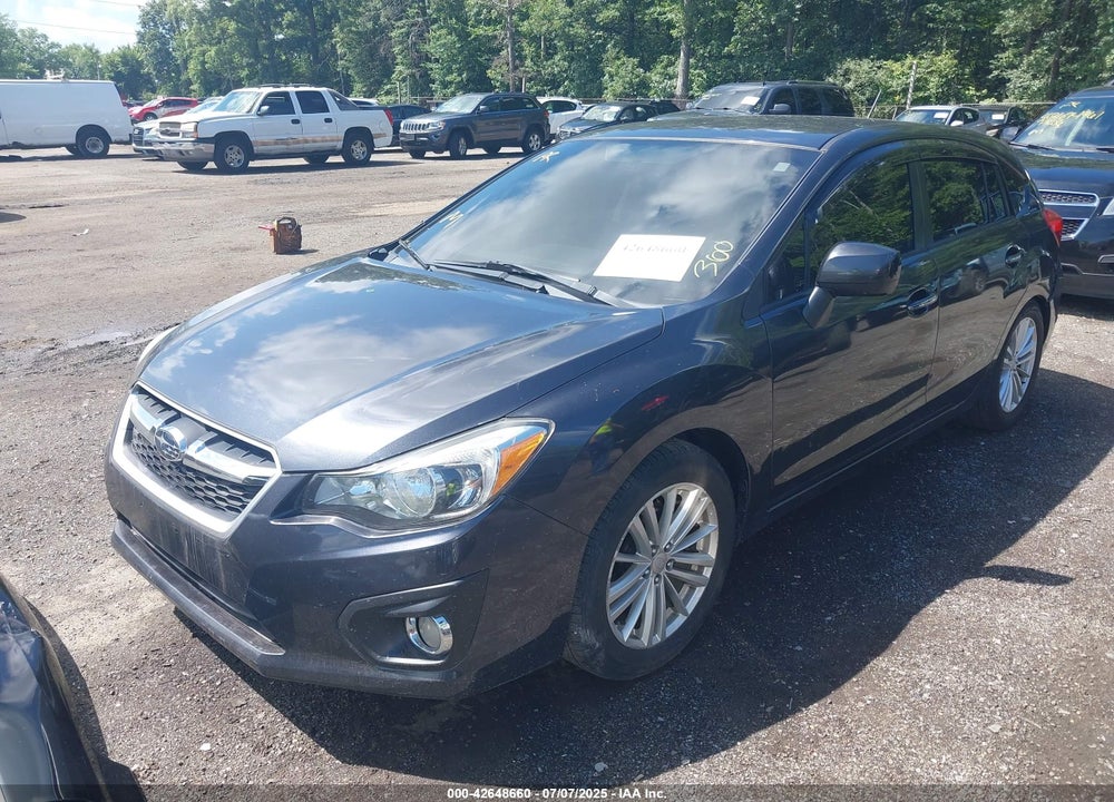 2012 SUBARU IMPREZA VIN: JF1GPAG60CH222866